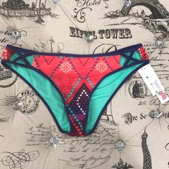 The Bikini Lab Girls Wanna Sun Hipster Bikini Bott - Picture 3 of 4